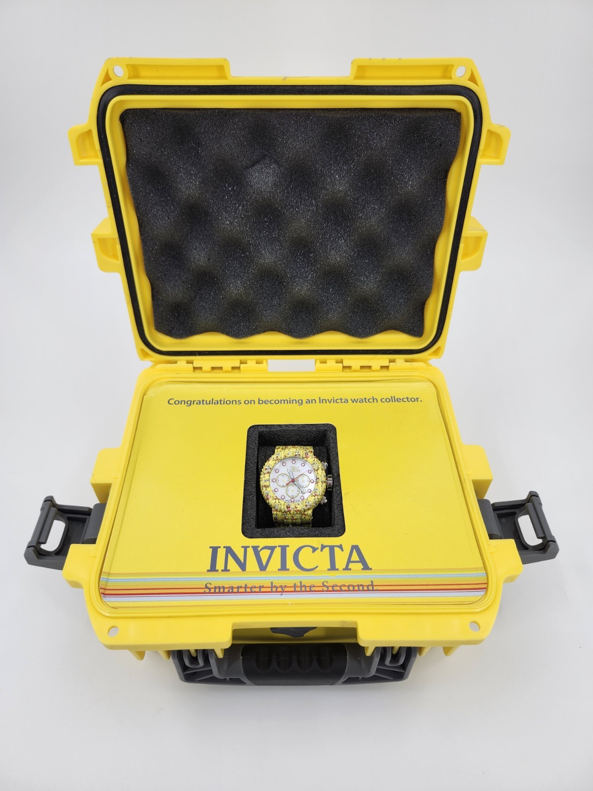 Invicta SpongeBob SquarePants Limited Edition 52mm Watch MOP Dial with Case