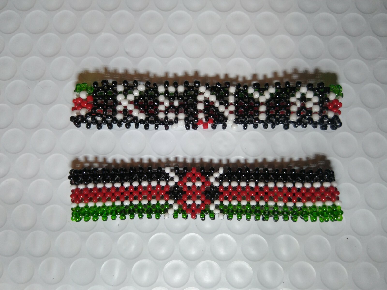 Fine Beaded Flag Bracelets Kenya Uganda Tanzania Newest Designs Free Shipping