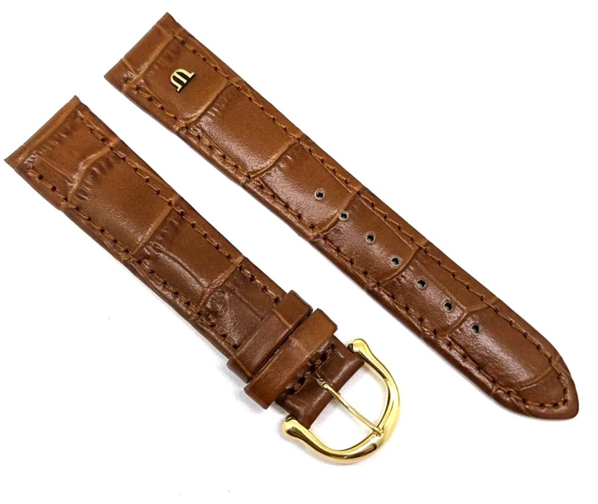 Maurice Lacroix Kroko Grain Uhrenarmband 16,18,19,20mm braun schwarz blau / 95