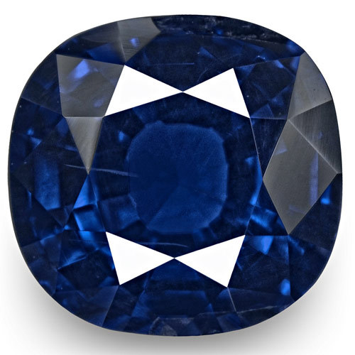 IGI Certified MADAGASCAR Blue Sapphire 2.32 Cts Natural Untreated Cushion