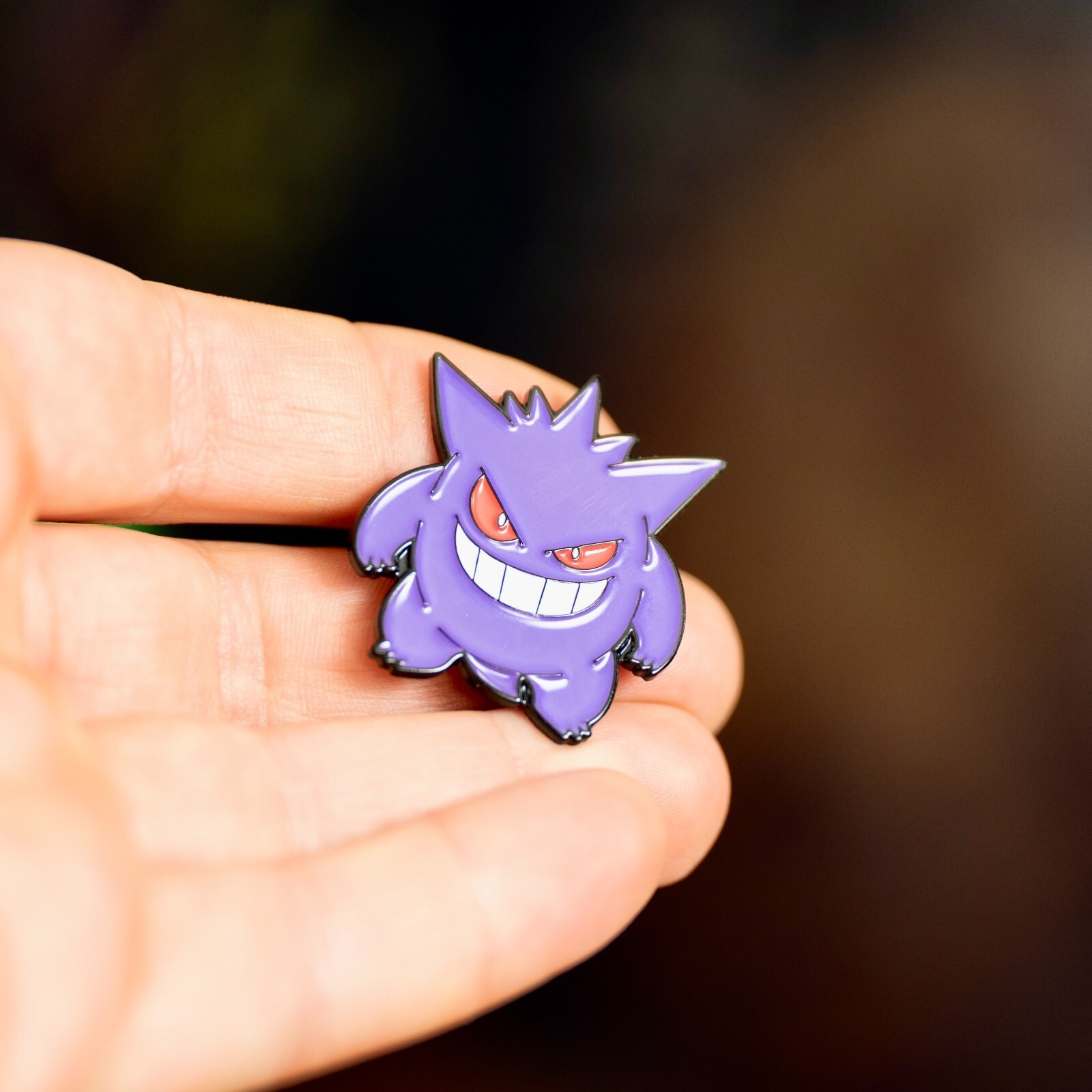 Gengar Pokemon Pin Anime TV Show TCG & Video Game Brooch Lapel Gastly Haunter