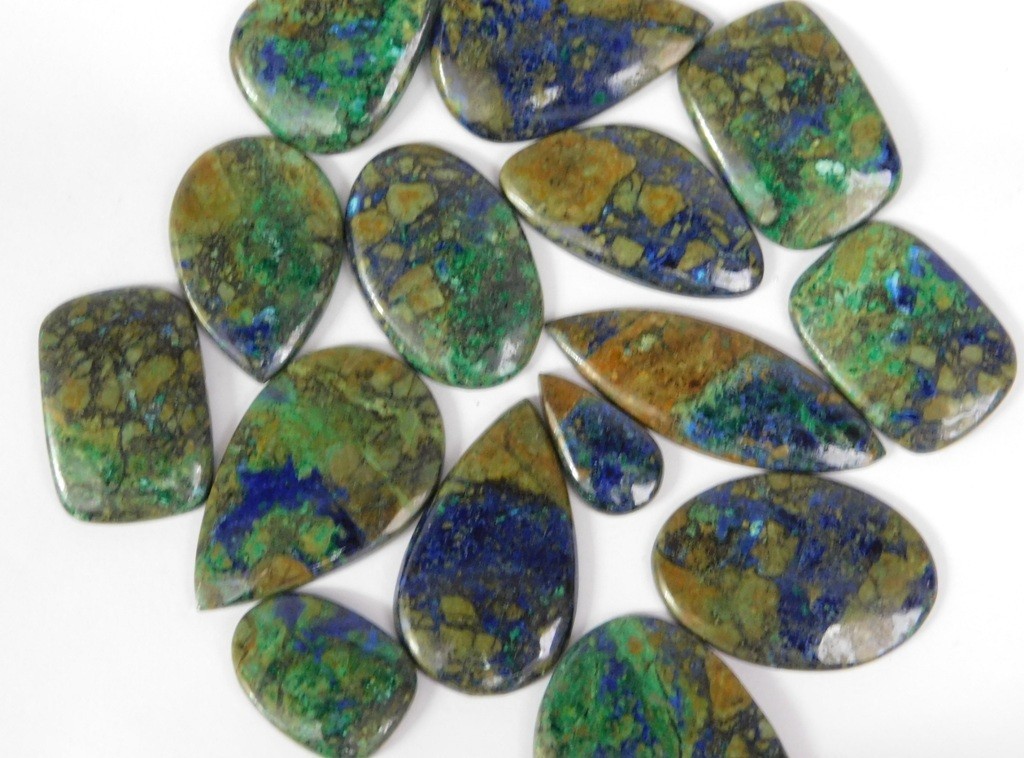 Fancy Shattuckite Cabochon Gemstone For Making Jewelry Wholesale Lot 71334