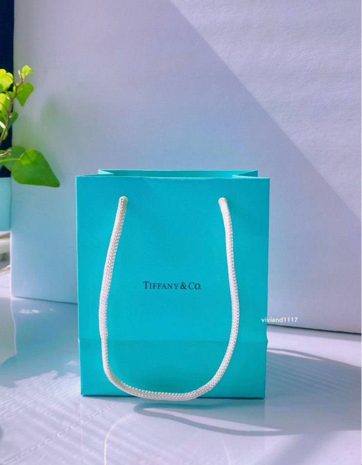 10pc Tiffany & Co. Packaging Empty Signature Blue Gift paper Bags