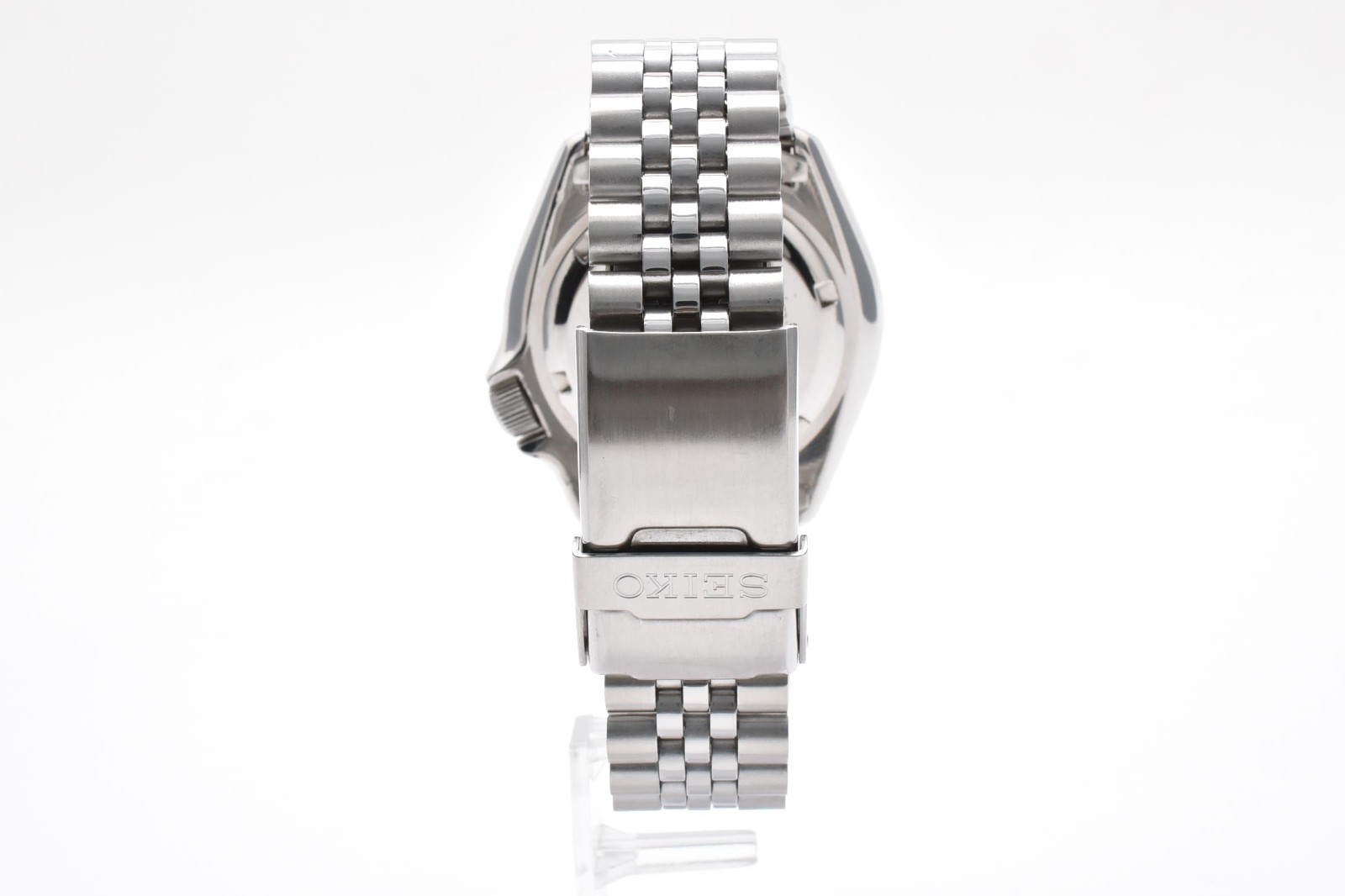 [Exc+5] SEIKO SKX007 7S26-0020 Black Boy Automatic Diver Vintage Men Watch 17.5c