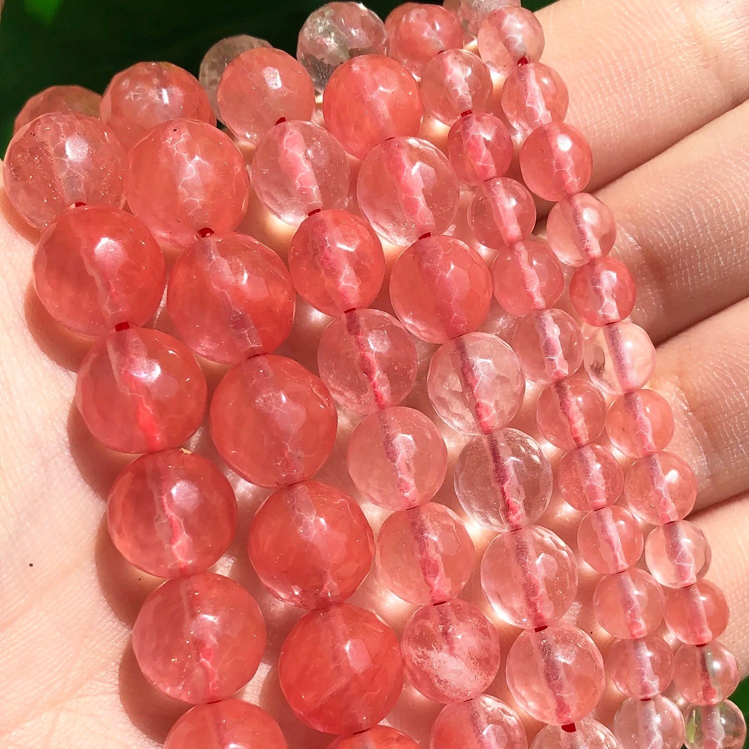 Series I lot natural gemstone spacer loose beads 4mm 6mm 8mm 10mm 12mm stone DIY