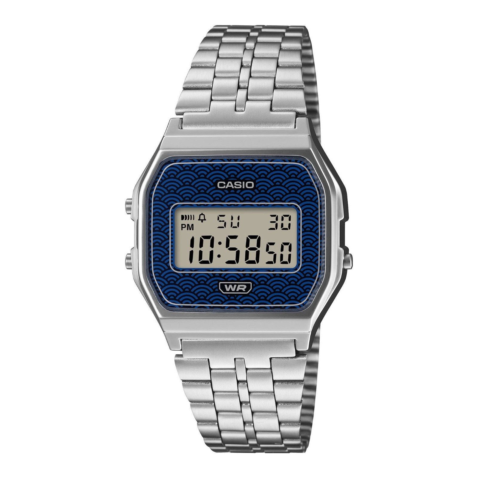 Casio A159WEVJ-2DR Limited Edition Made in Japan Blue Dial Digital Watch New
