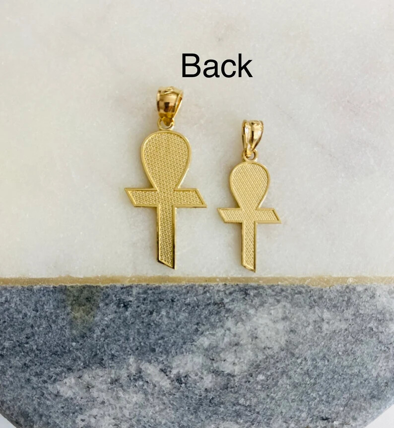 Solid 14K Yellow Gold Baptism Mi Bautizo Pendant Holy Spirit Cross Charm-PT01452