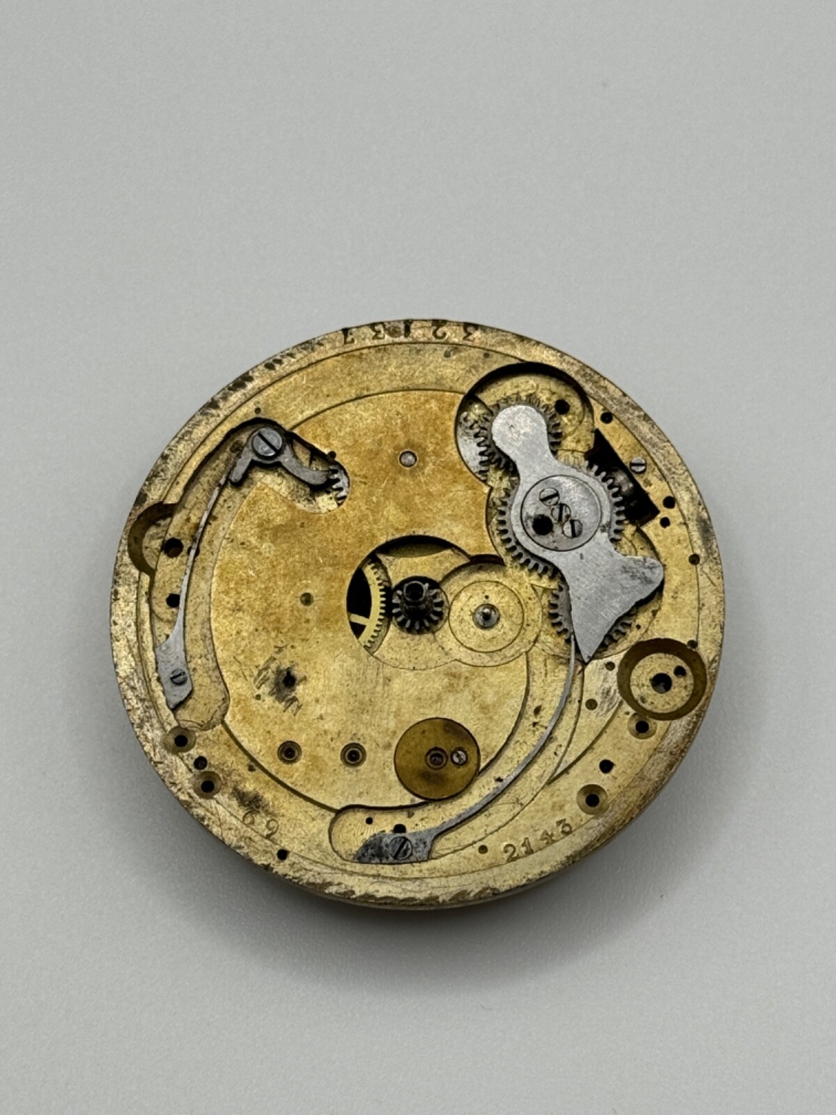 Anonymous pocket watch movement chronograph movement 43.2mm