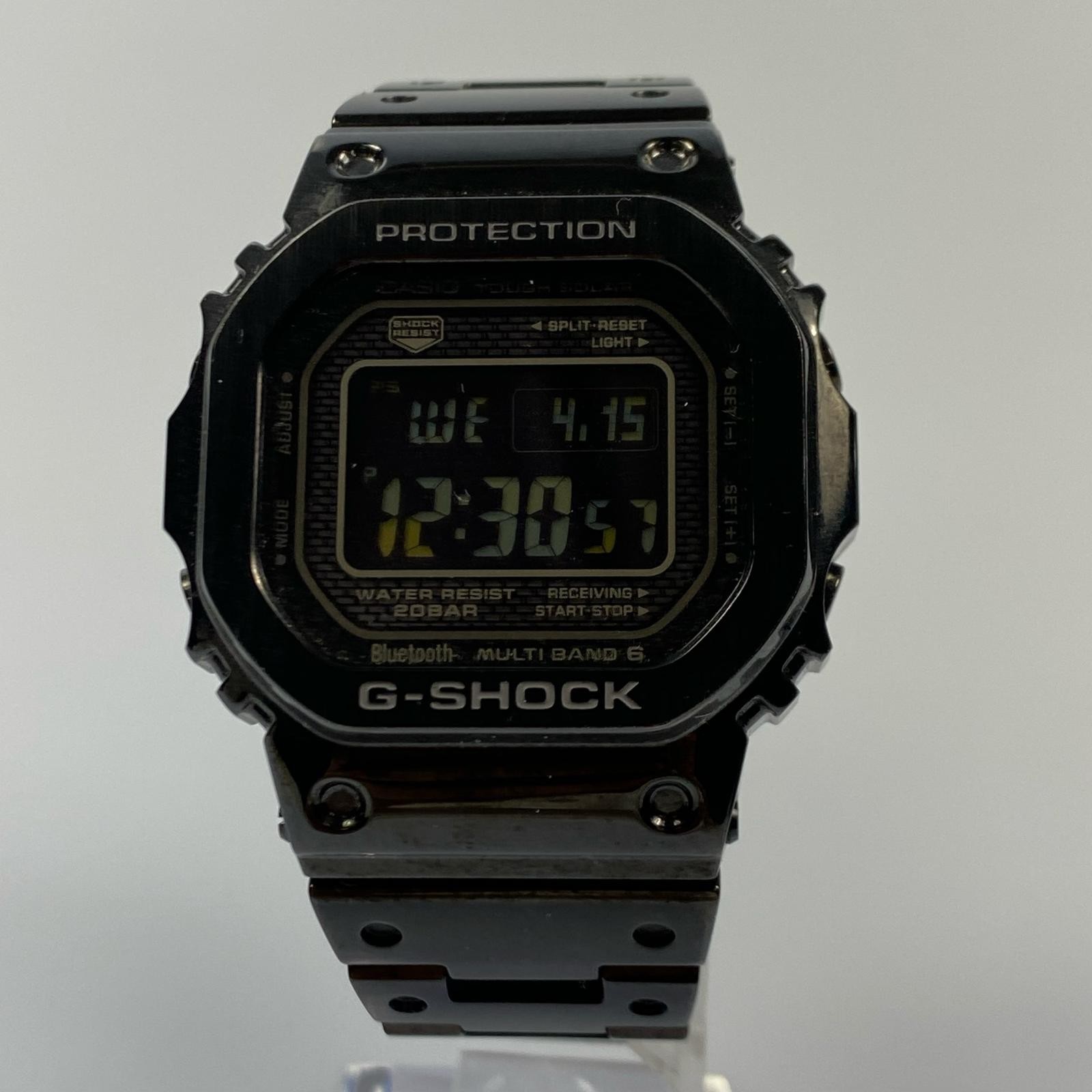 G SHOCK Wristwatch GMW B5000GD 1JF Digital Radio Solar Black Himeji East
