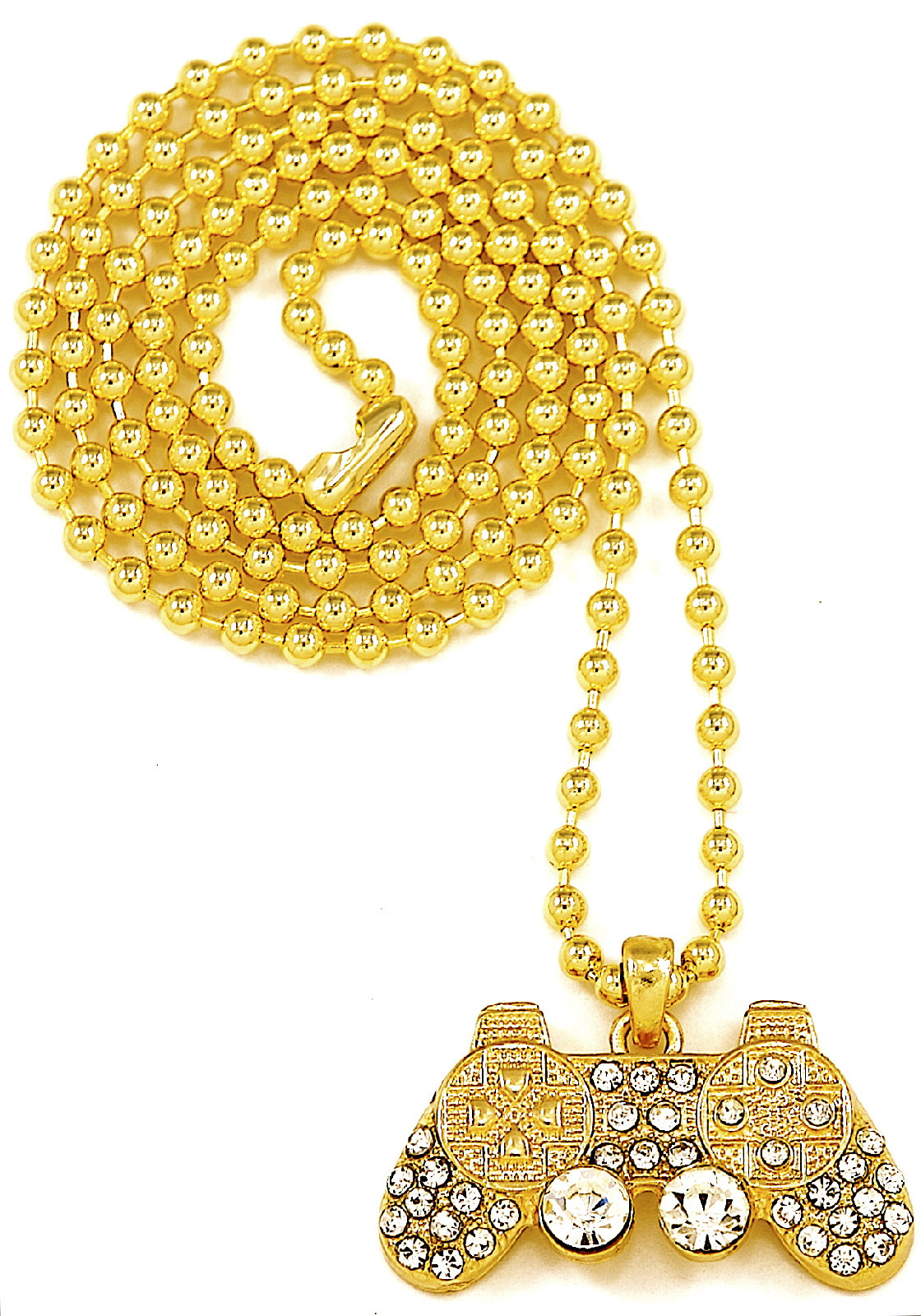 Game Controller Necklace New Small Pendant 27 Inch Ball Style Chain
