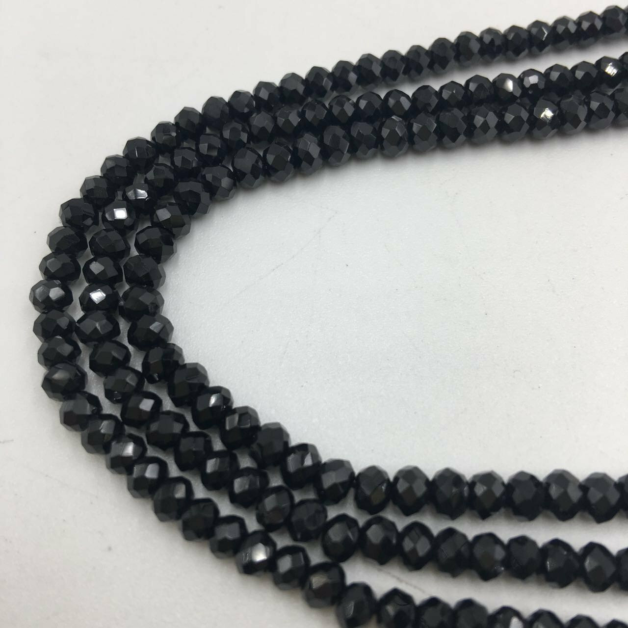 Natural Spinel Faceted Rondelle Beads 1x2mm 2x3mm 3x4mm 4x6mm 15.5″ Strand