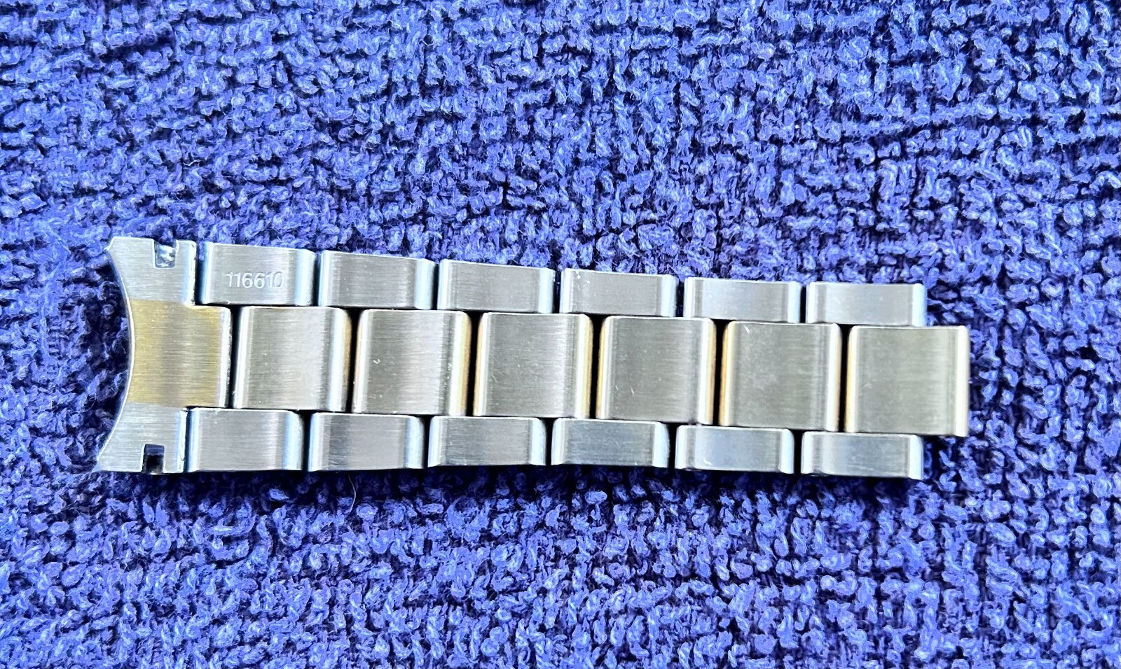 Watch Bracelet Links Gold & Silver Color Marked 116610 – Jubilee Style