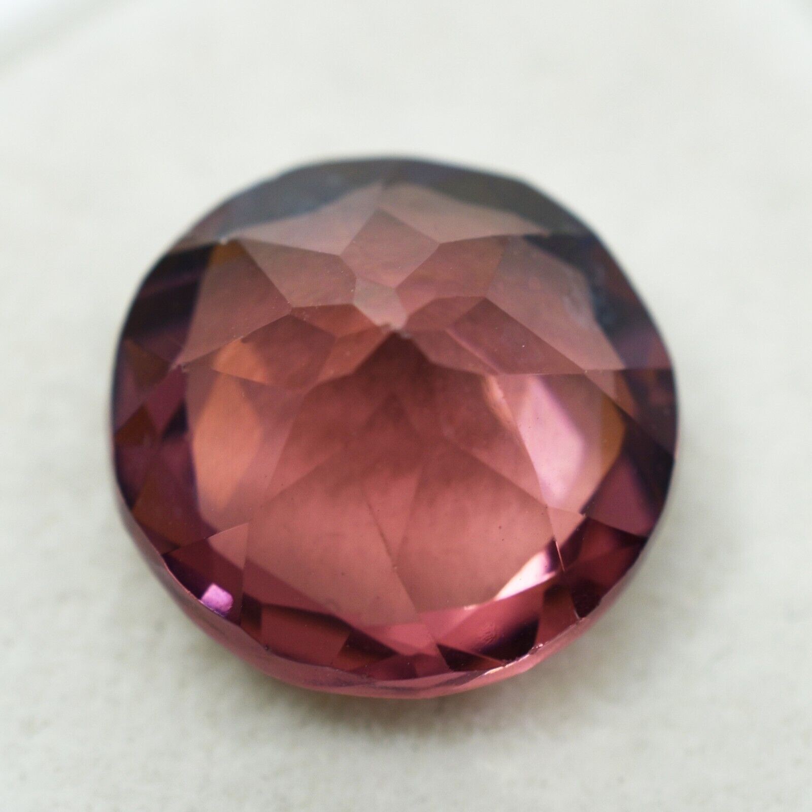 8.30 Ct Natural Padparadscha sapphire Round Shape CERTIFIED Loose Gemstone