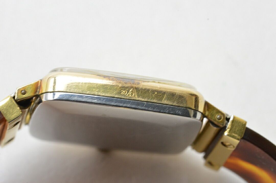 OMEGA Geneva cal.625 Manual Wind Tortoise Belt Ladies F WT350