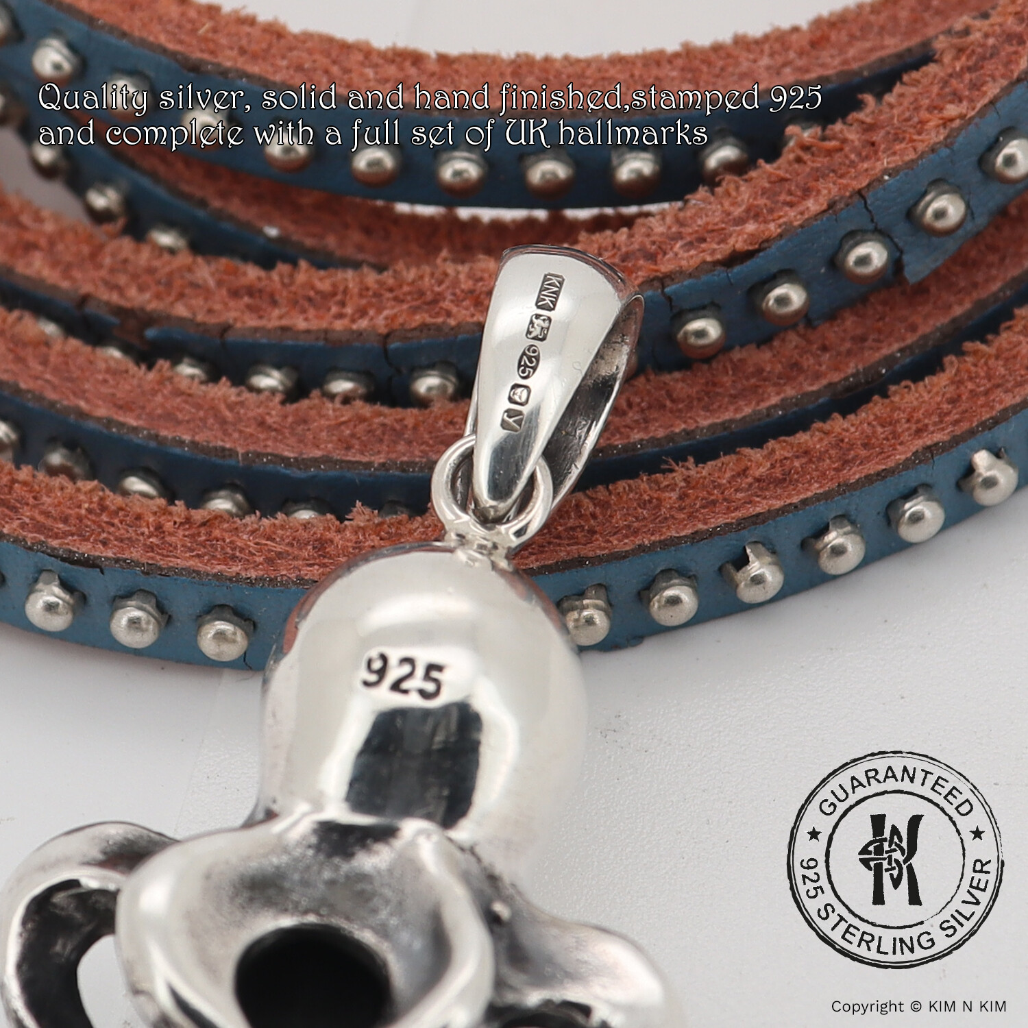 Octopus with Initial Charm Pendant Necklace✔️Free Engraving✔️Solid 925 Silver