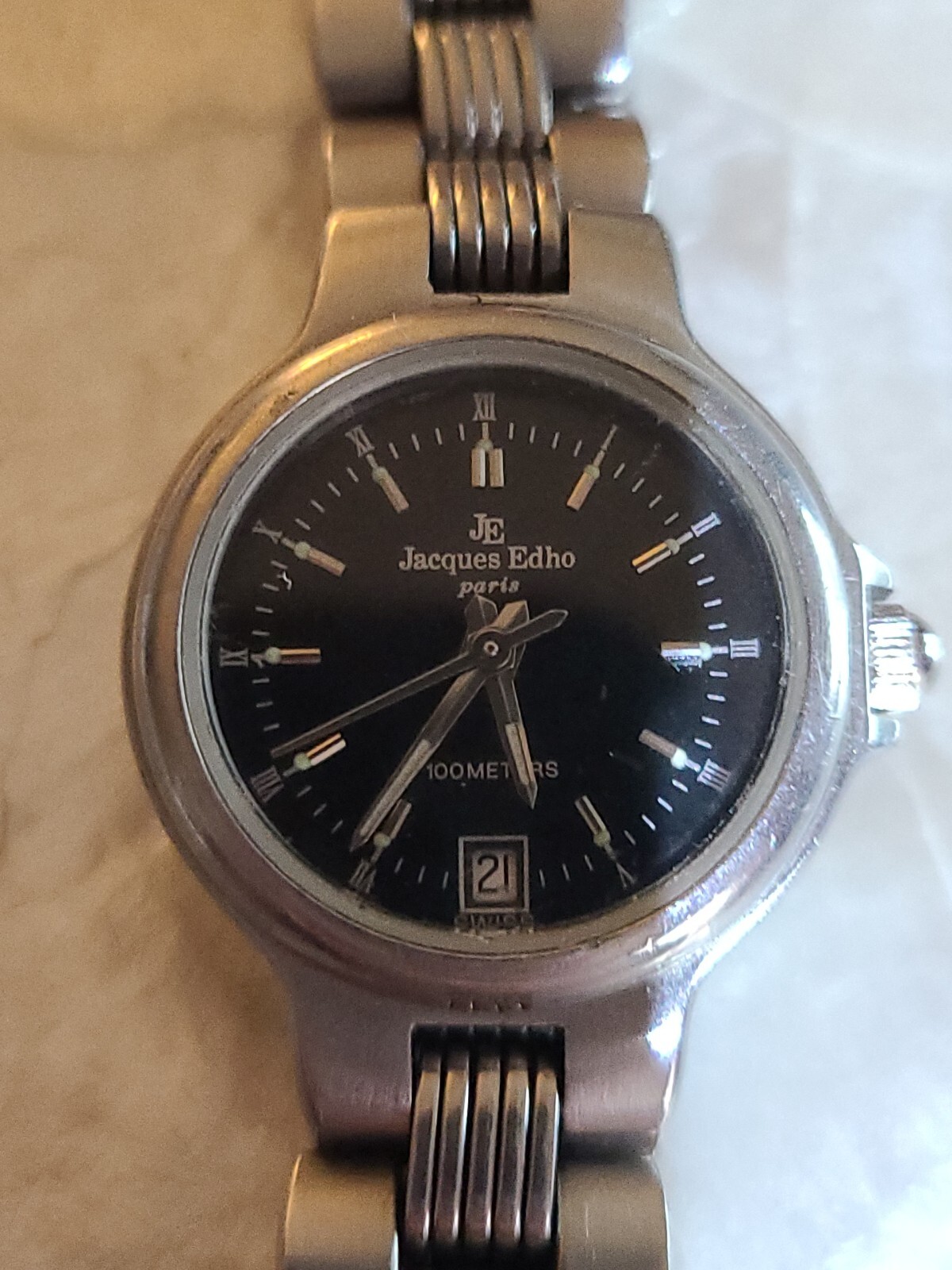 jacques edho paris watch 2400 100 Meters