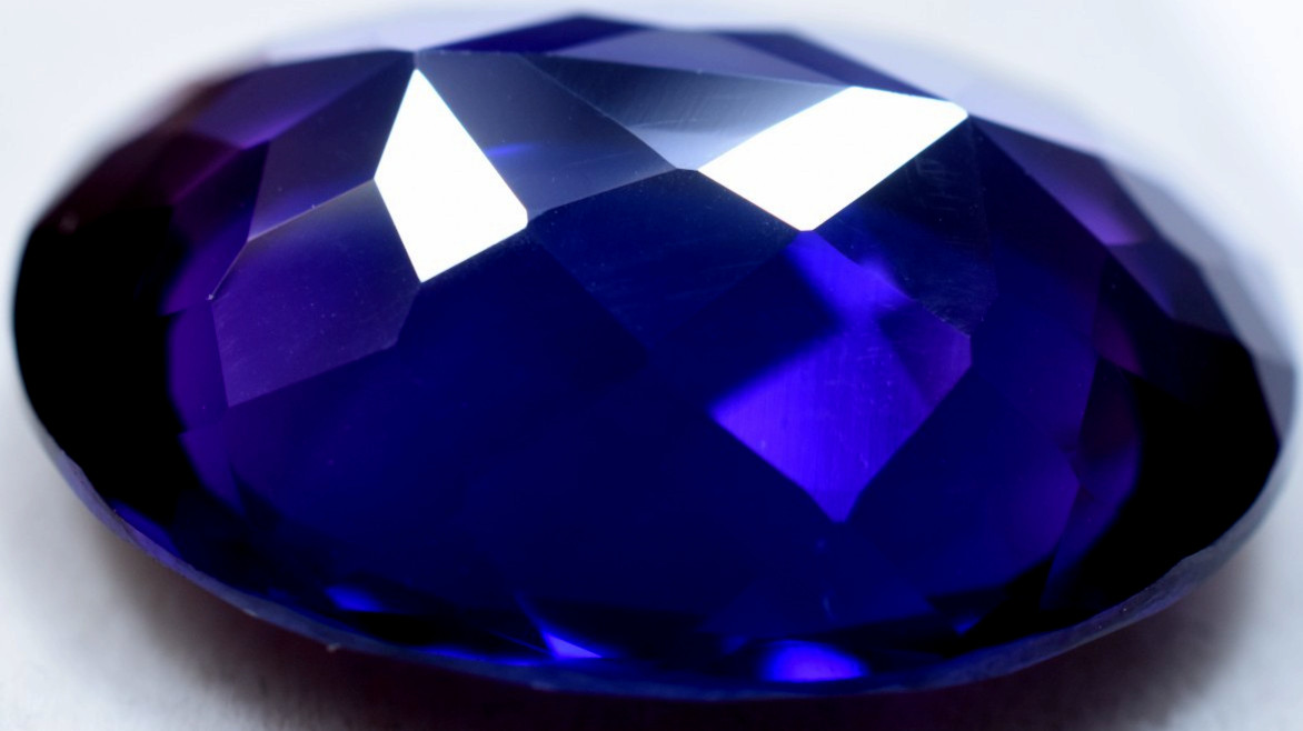 Natural 42.44 Ct Boysenberry Sapphire GGL Certified fabulous Loose Gemstone