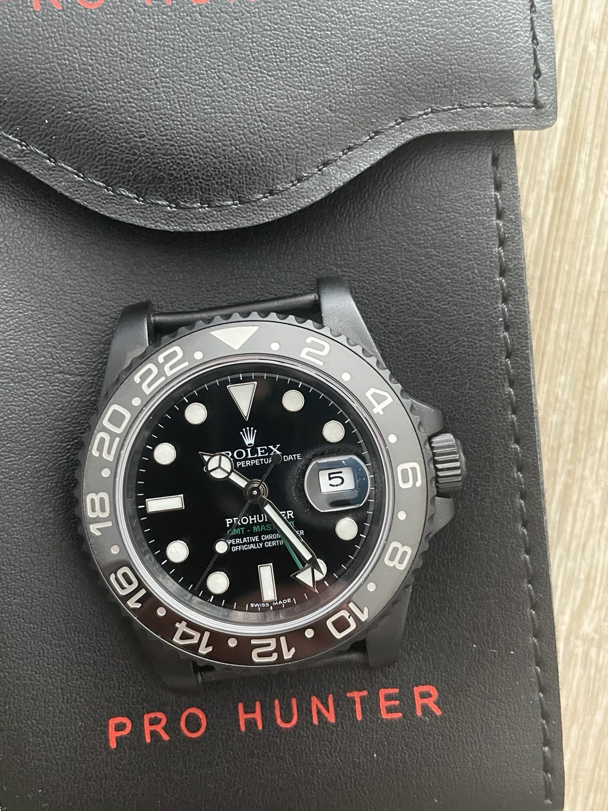 Pro Hunter Stealth Military GMT-Master II Rolex