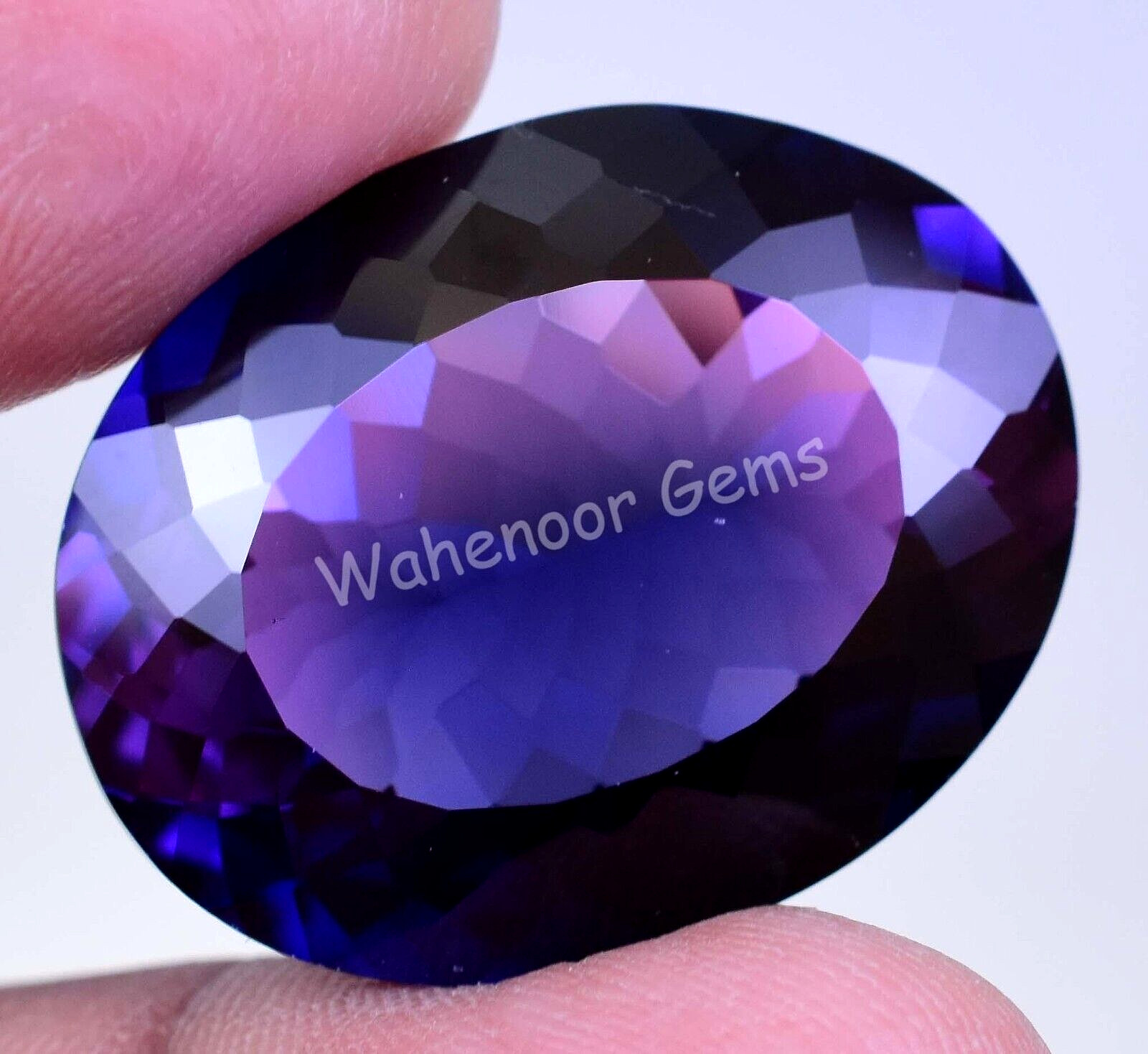Natural 53.10 Ct Boysenberry Sapphire AGL Certified Fabulous Loose Gemstone