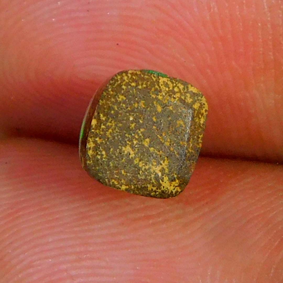 1.75Cts. Natural Stunning Power Boulder Opal Cushion Cabochon Loose Gemstone