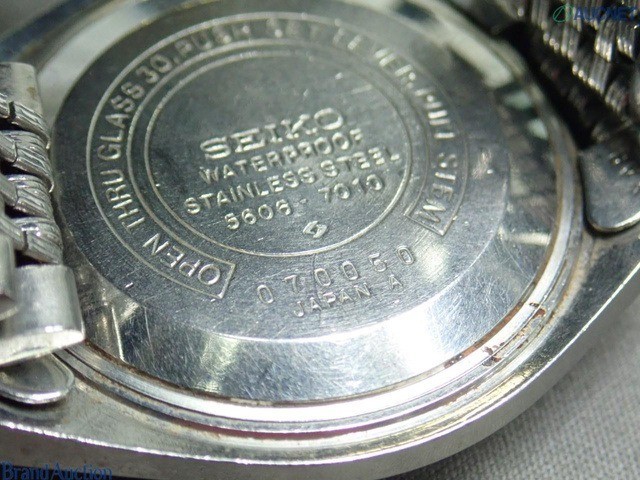 UP[Exc+3]Vintage SEIKO LM 5606-7010 Automatic Day-Date Men’s Watch From JAPAN