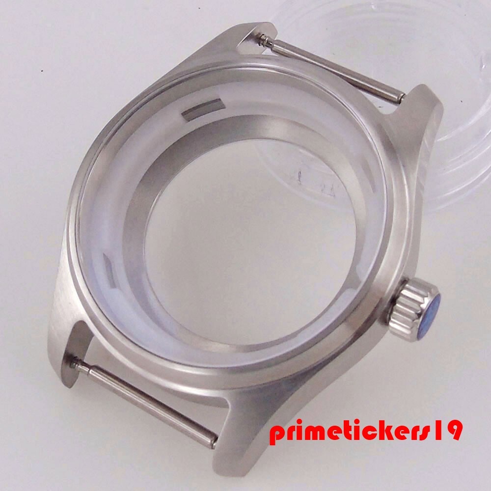 36/39mm Pilot Watch Case+Band Fit NH35 NH36 NH34 ETA2824 PT5000 Miyota8215 821A