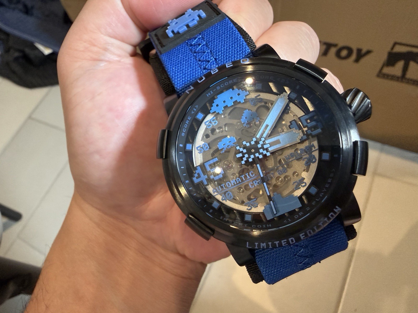 NUBEO SPACE INVADERS COLLAB COSMIC SHADOW
