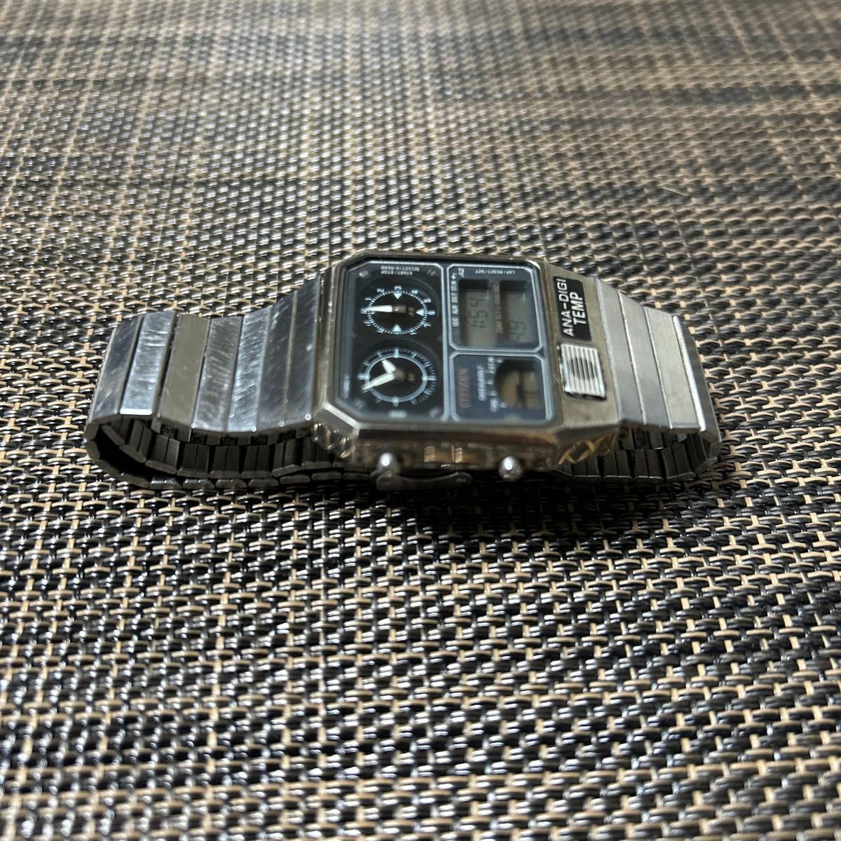 CITIZEN ANA-DIGI TEMP 8982-089618TA Vintage Original Battery Replaced Working