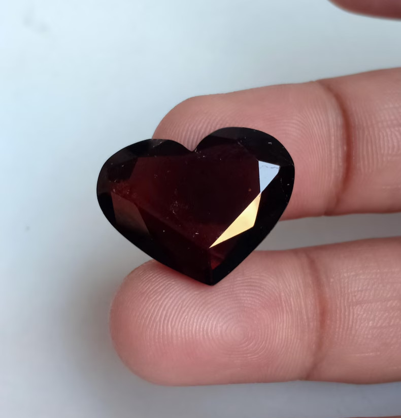 Genuine 27.20 Ct Natural Hessonite Garnet from Mozambique Loose Gemstone