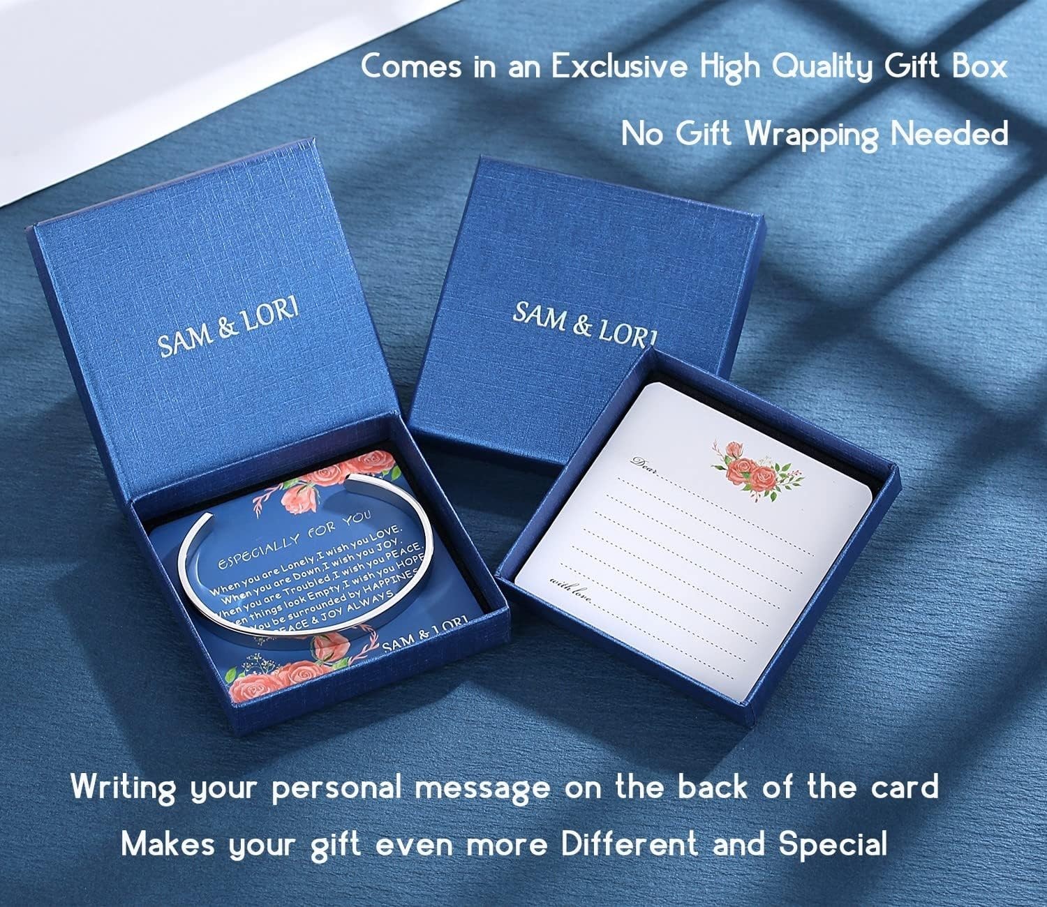 Charming Cuff Bracelet with Inspirational Message – Perfect for Every Occasion
