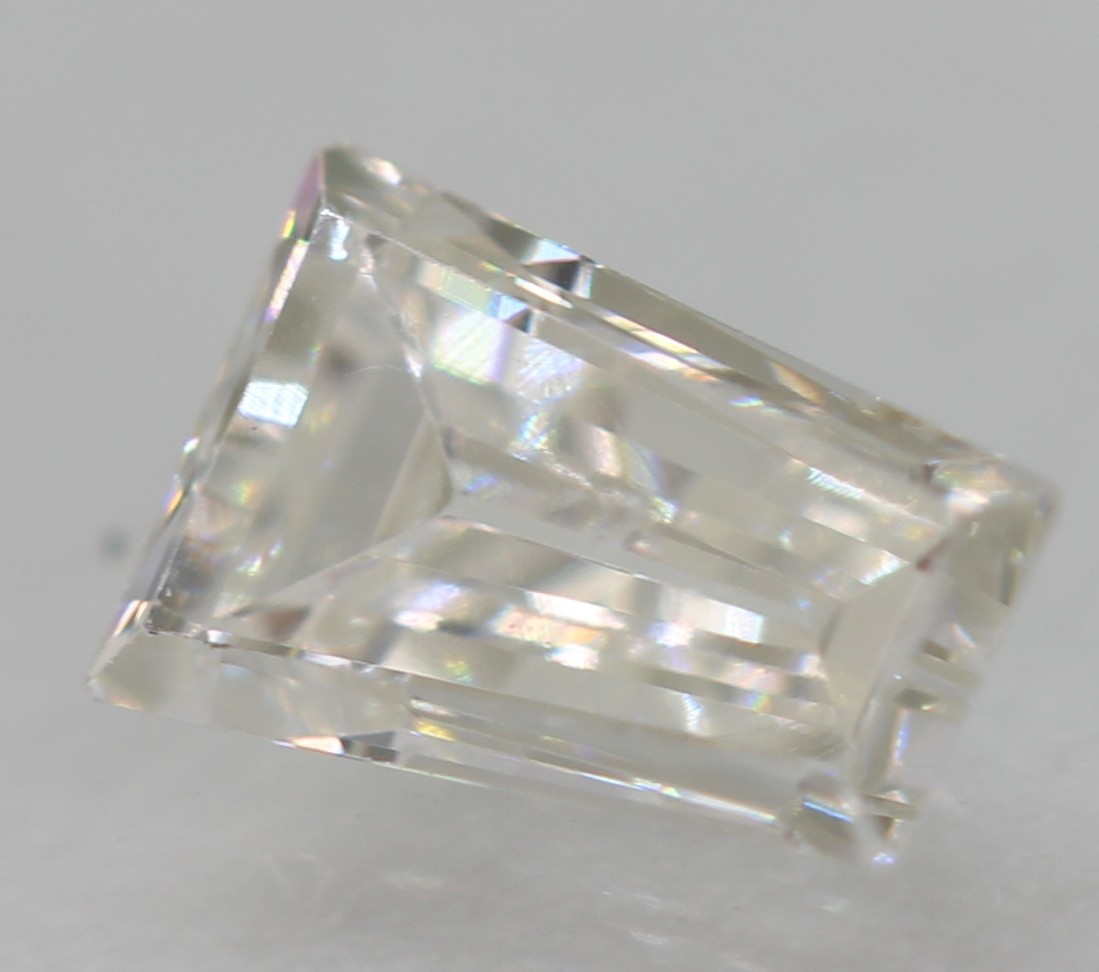 0.23 Carat D VS1 Taper Natural EARTH MINED Loose Diamond 4.56X3.13mm W VIDEO