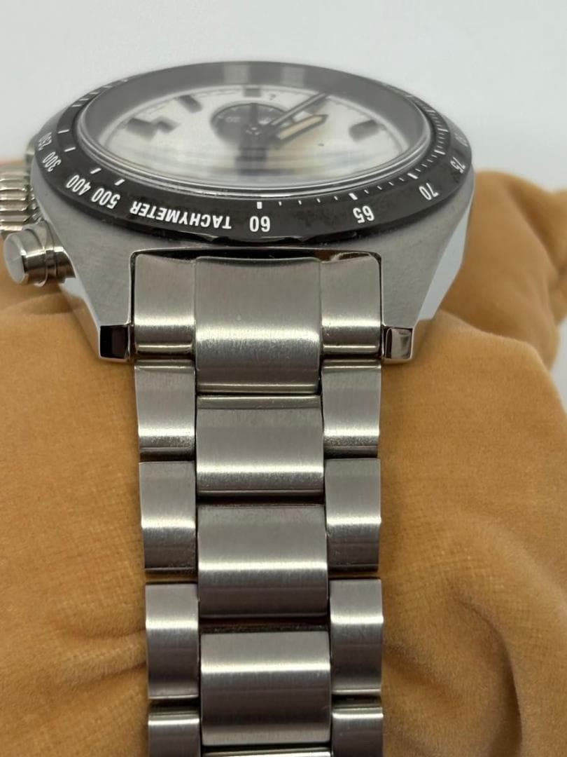 Seiko Prospex SPEEDTIMER SBDL085 Solar Chronograph 39mm Panda Dial 10ATM Mens