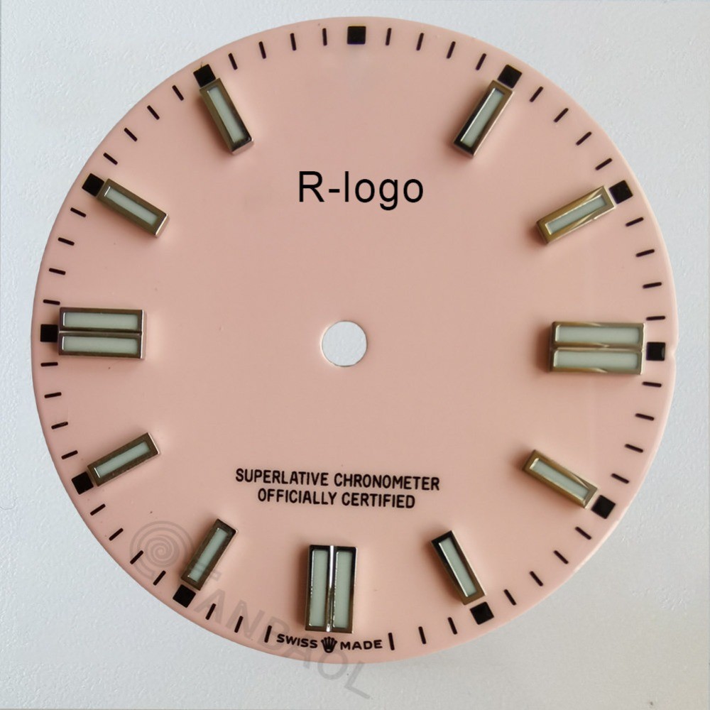 Watch Dial For R labor-consuming constant 124300 114300 126000 116300 Parts