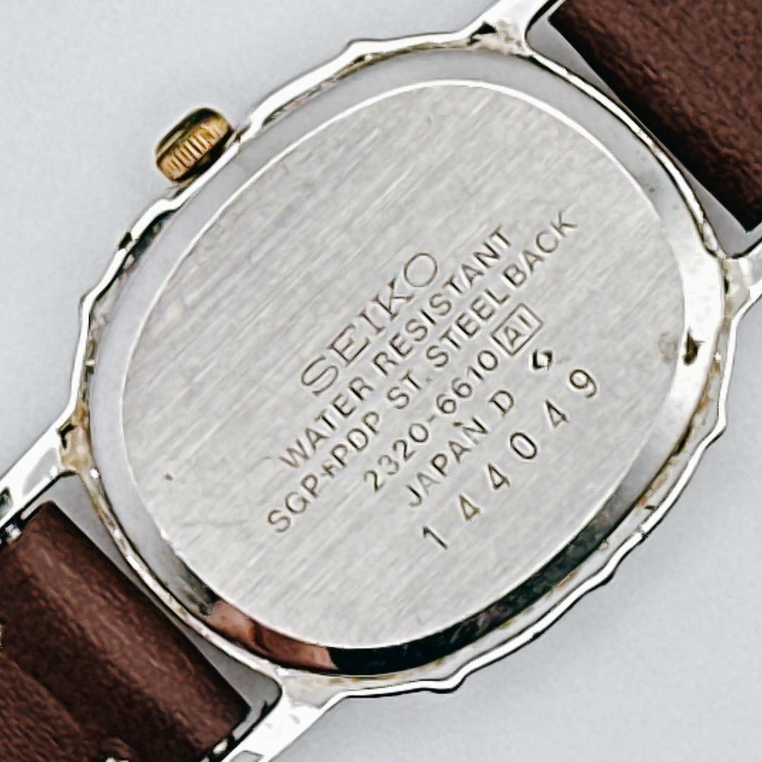 Working Battery Belt replacement SEIKO Soci ladies wristwatch oval