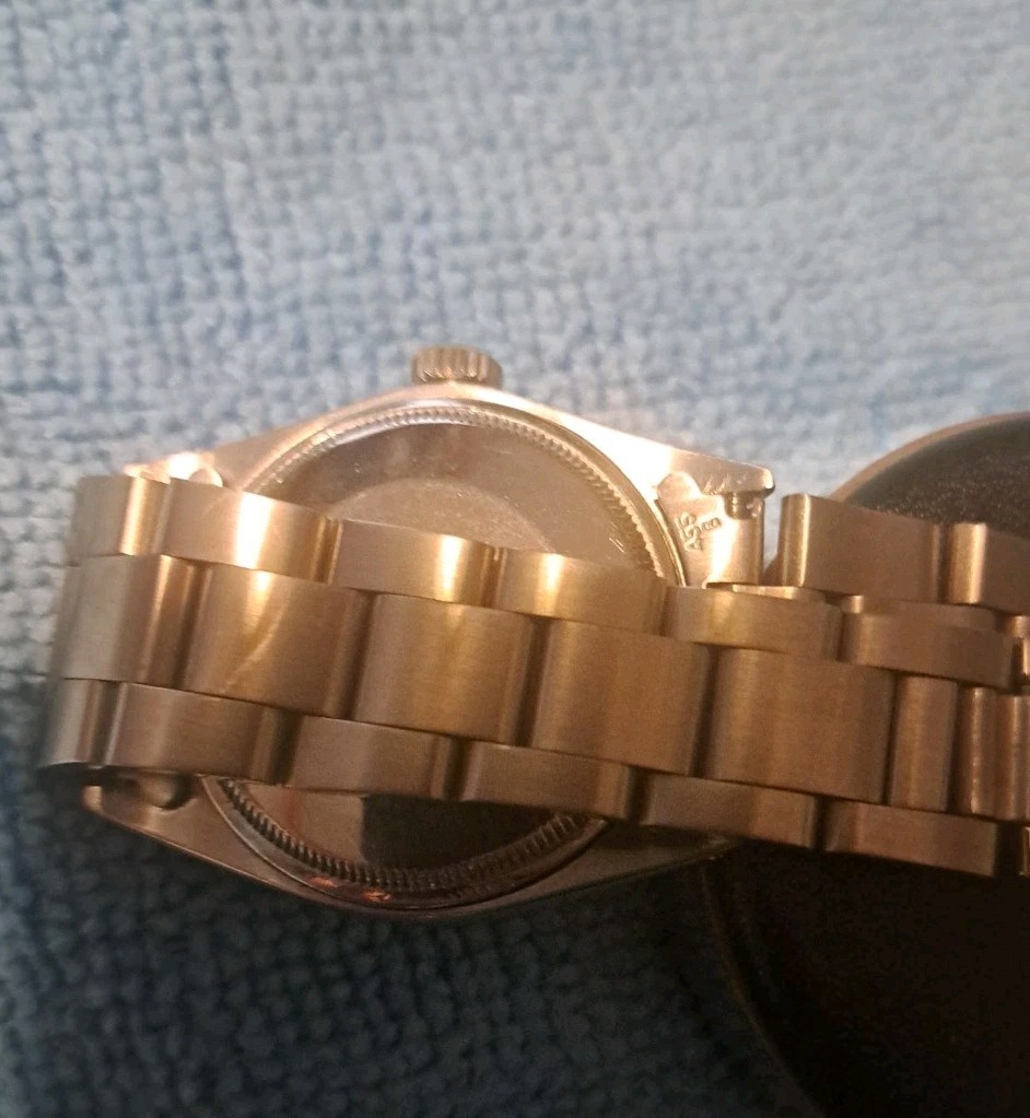 Rolex 5500 Refinished Explorer Dial Vintage Oyster Perpetual Cal 1560 Butterfly