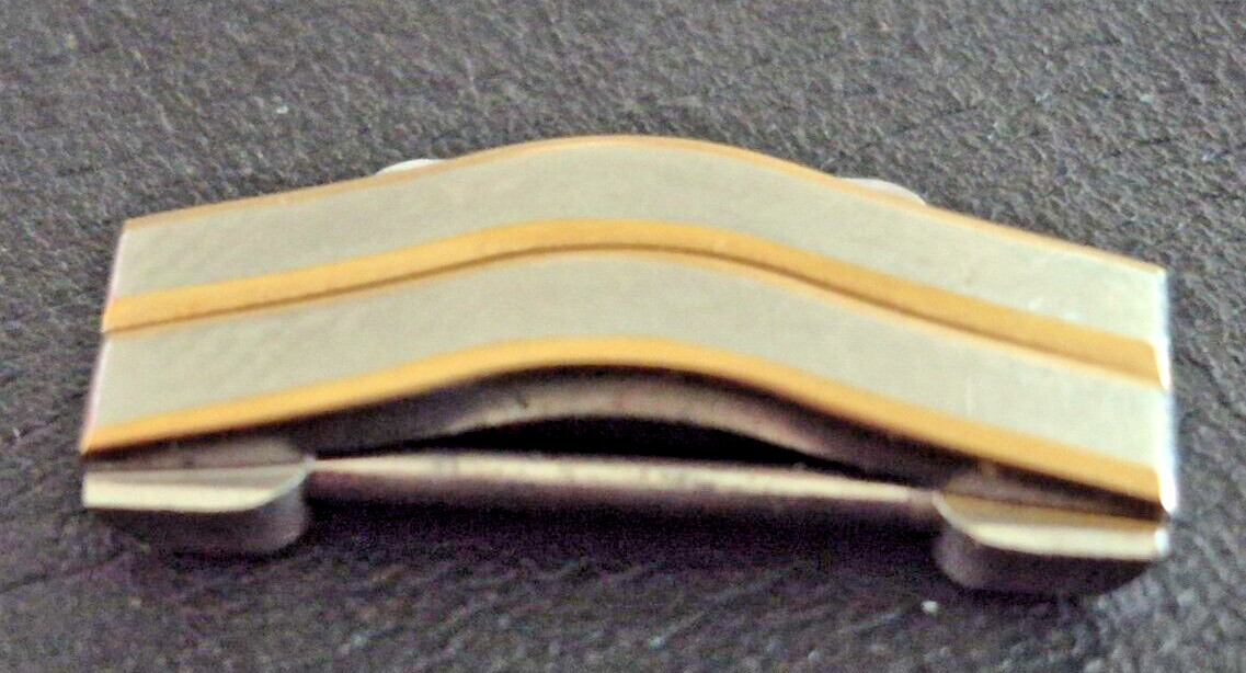 EBEL 19.2mm Extra Expansion Link Fits Early Classic Wave Gold and Steel with pin