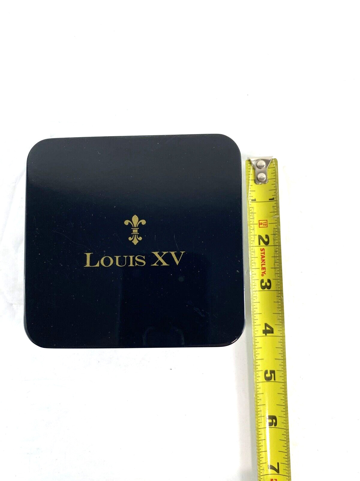 Vintage Louis XV Jewelry / Watch Box Made In Switzerland Gift 3.75″ x 3.75″