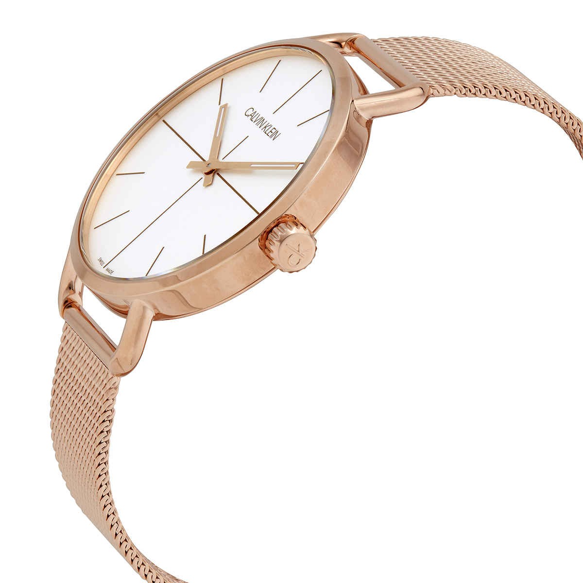 Calvin Klein K7B21626 Even Silver Dial 42 mm Women’s Watch New