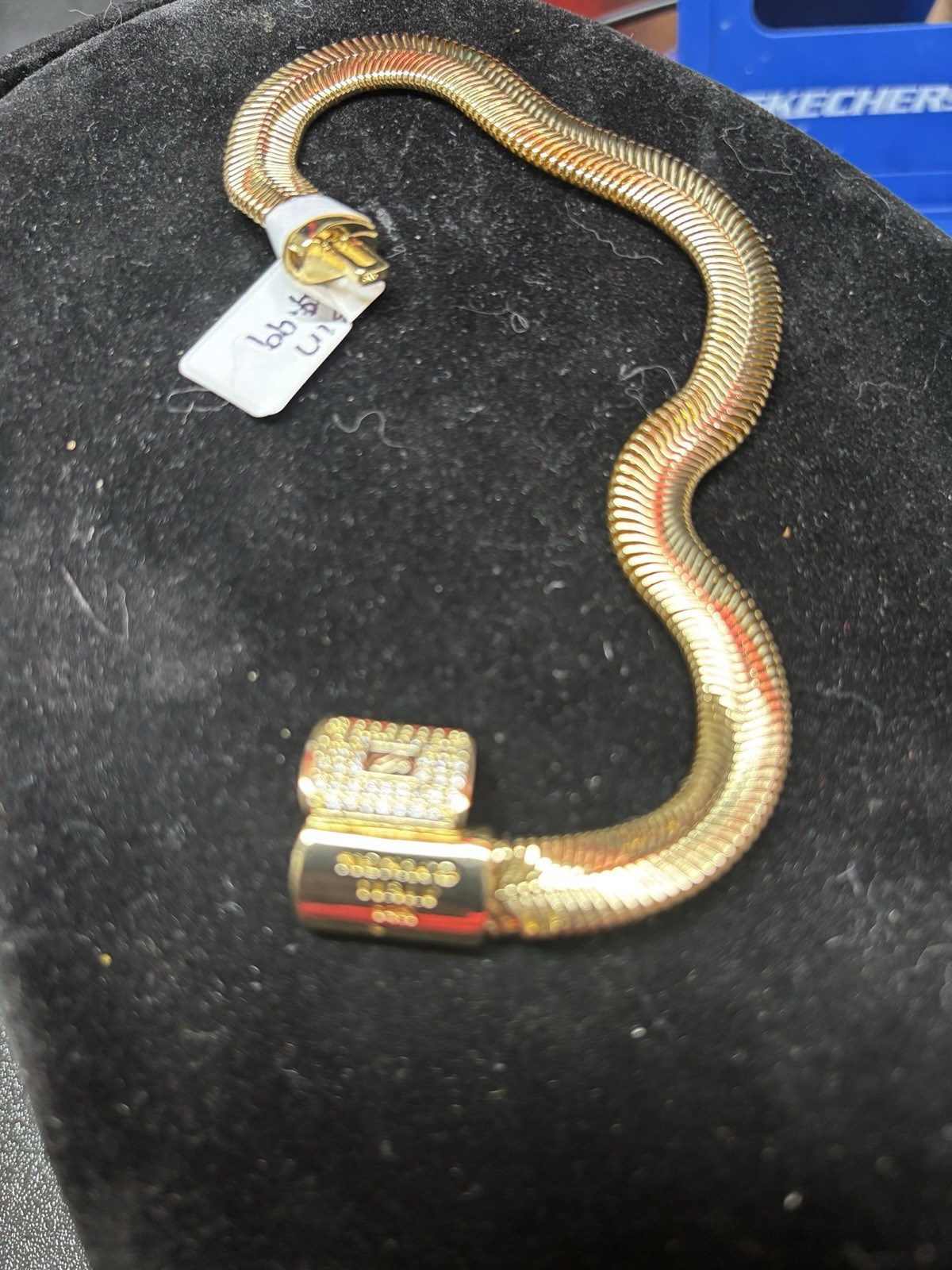 1/20 14k gf gold filled Stamp Monaco Snake bracelet