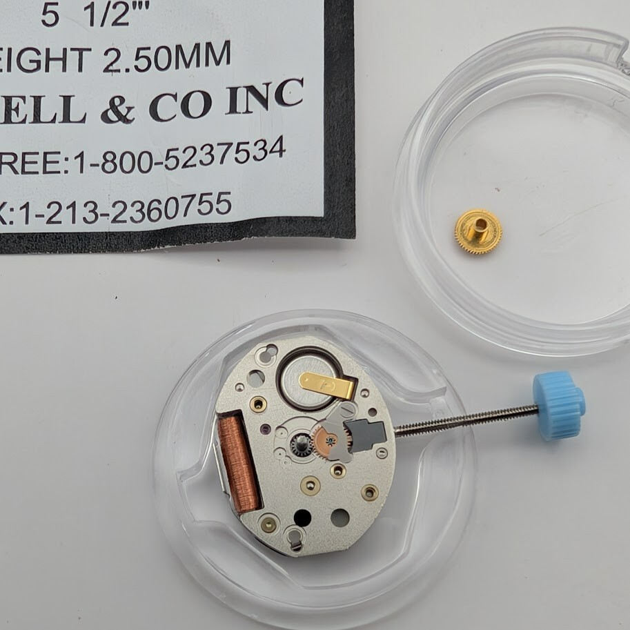 Quartz Watch Movement Ronda 751V3 AIG.3 2 Hand Height 2.50mm