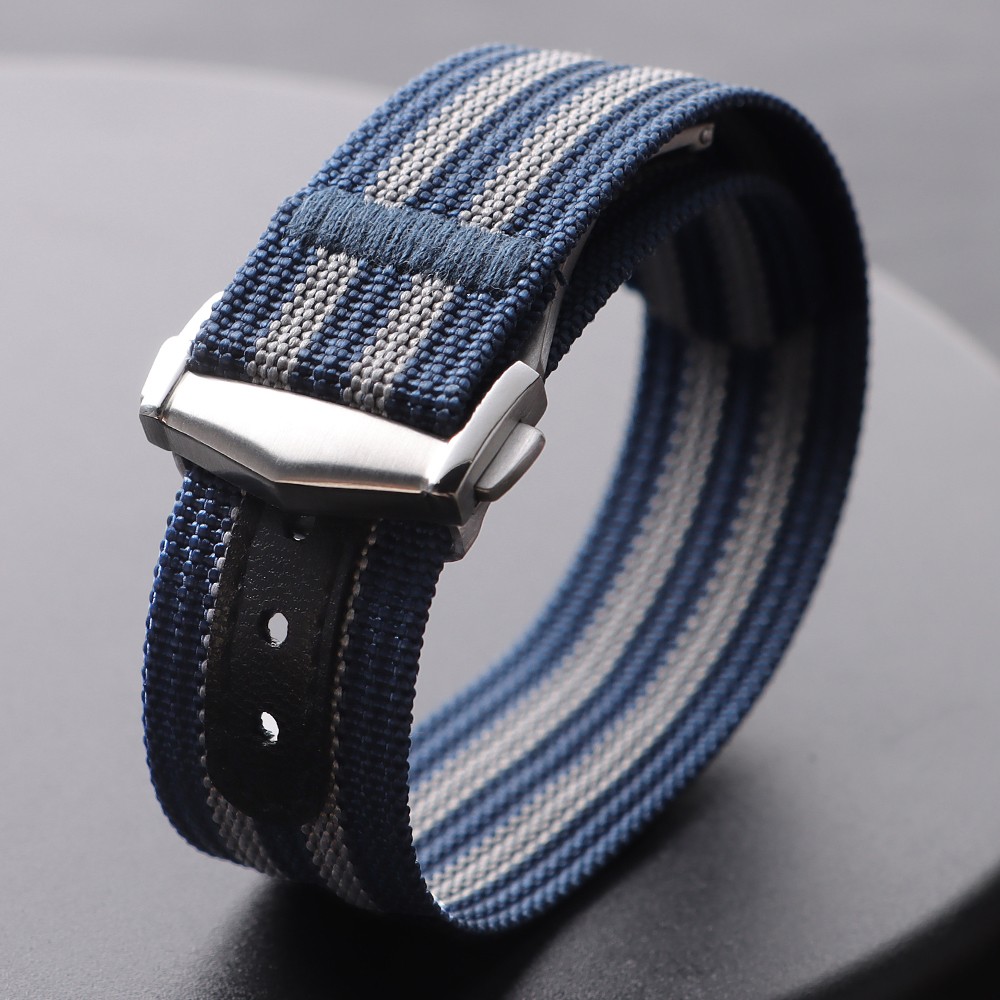 20mm Premium Nylon Canvas Woven Watch Strap Band Universal Replacement Strap