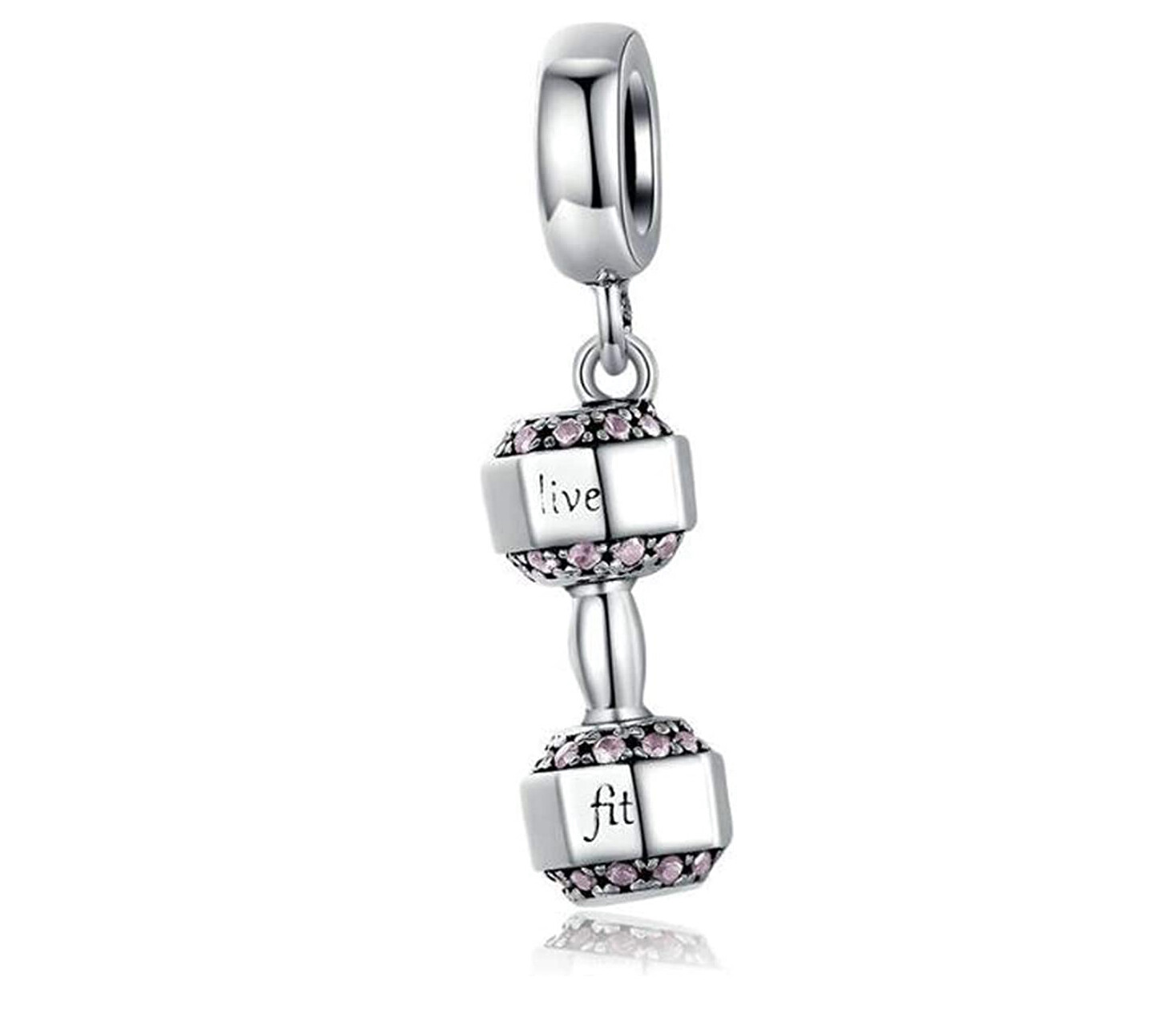 MariaFonte Bead Charm Handlebar Weight 925 Sterling Silver Compatible