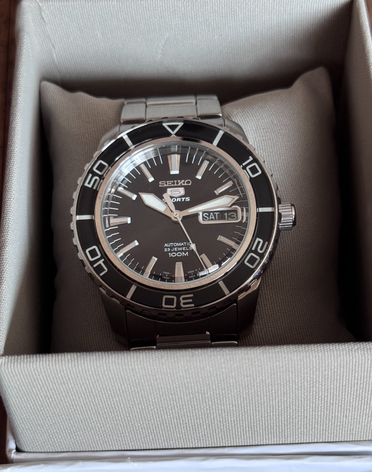 Seiko 5 Sports Fifty-Five Fathoms Watch-SNZH55J -New Unworn (NWOT)-Ships Free