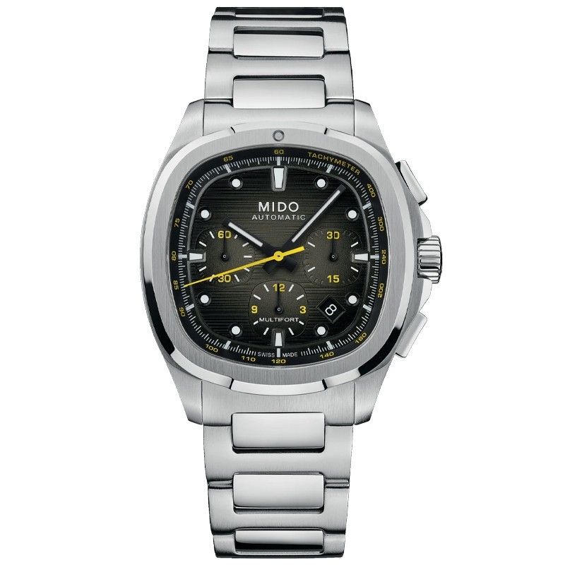 Mido Multifort TV Chronograph 42mm Grey Dial Men’s Watch M0495271108100
