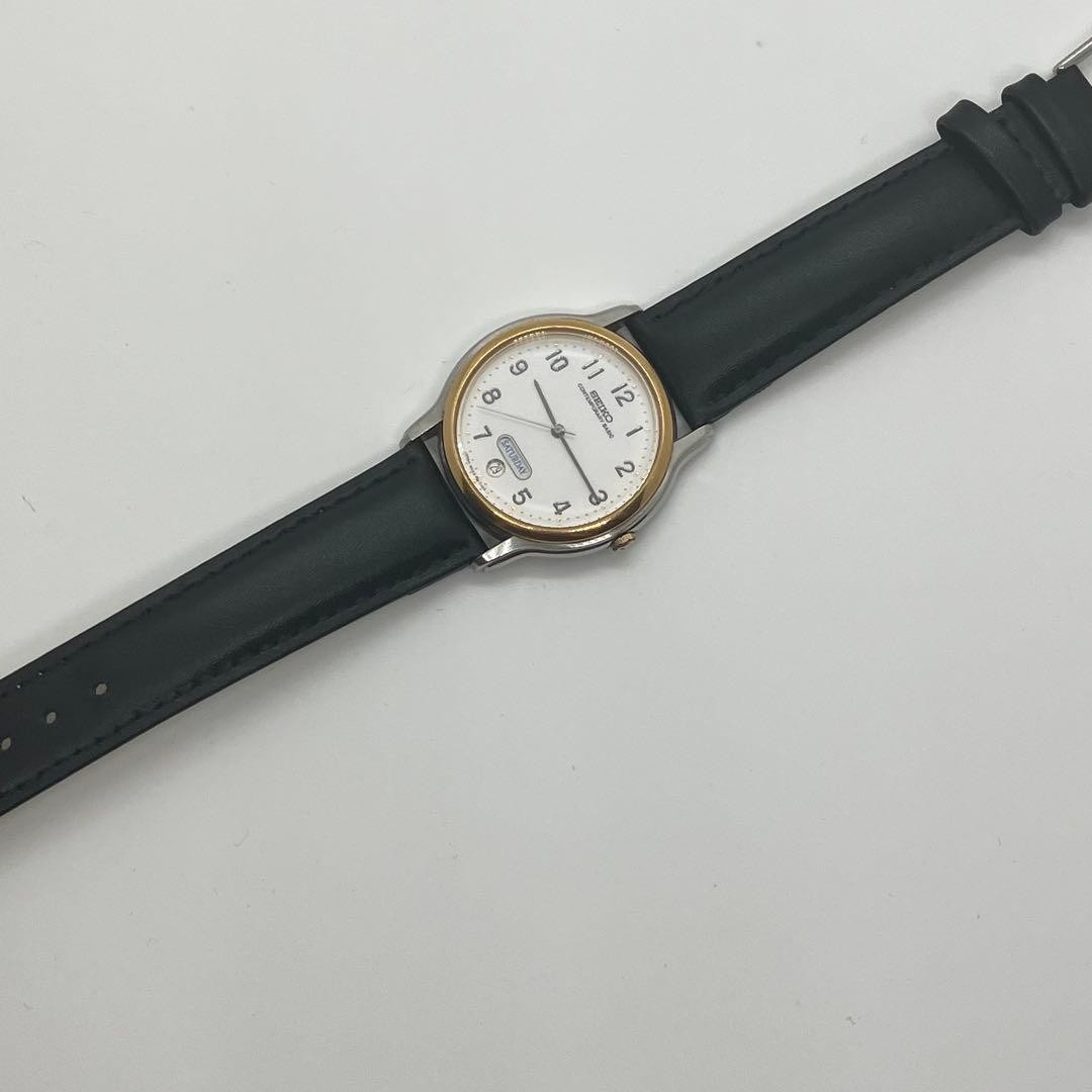 New Battery SEIKO CONTEMPORARY BASIC New Belt