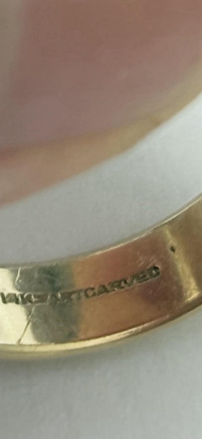 14k gold ring vintage preowned 8.5