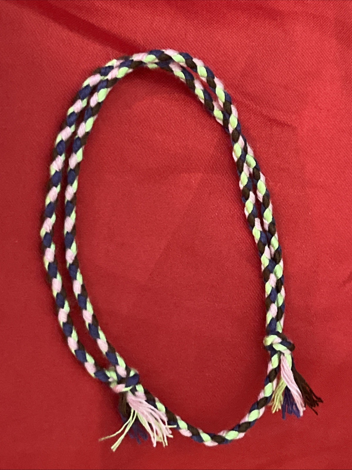 NEW BOHO BRAID THREAD FRIENDSHIP BRACELET ADJUSTABLE LIME PINK PURPLE BROWN NIP