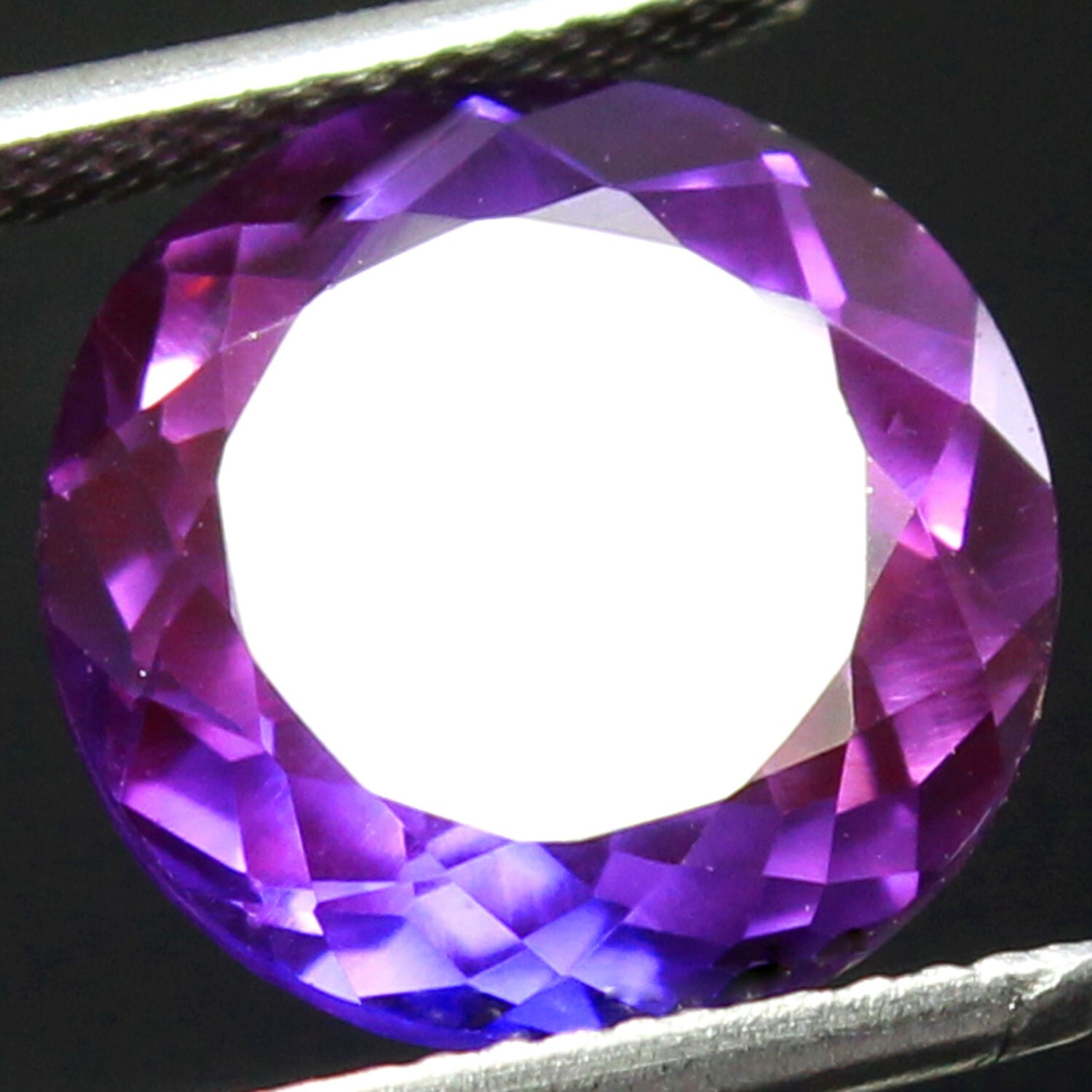 Natural Certified 7.00 Ct Australia Musgravite 12×12 MM Round Unheated Gemstone
