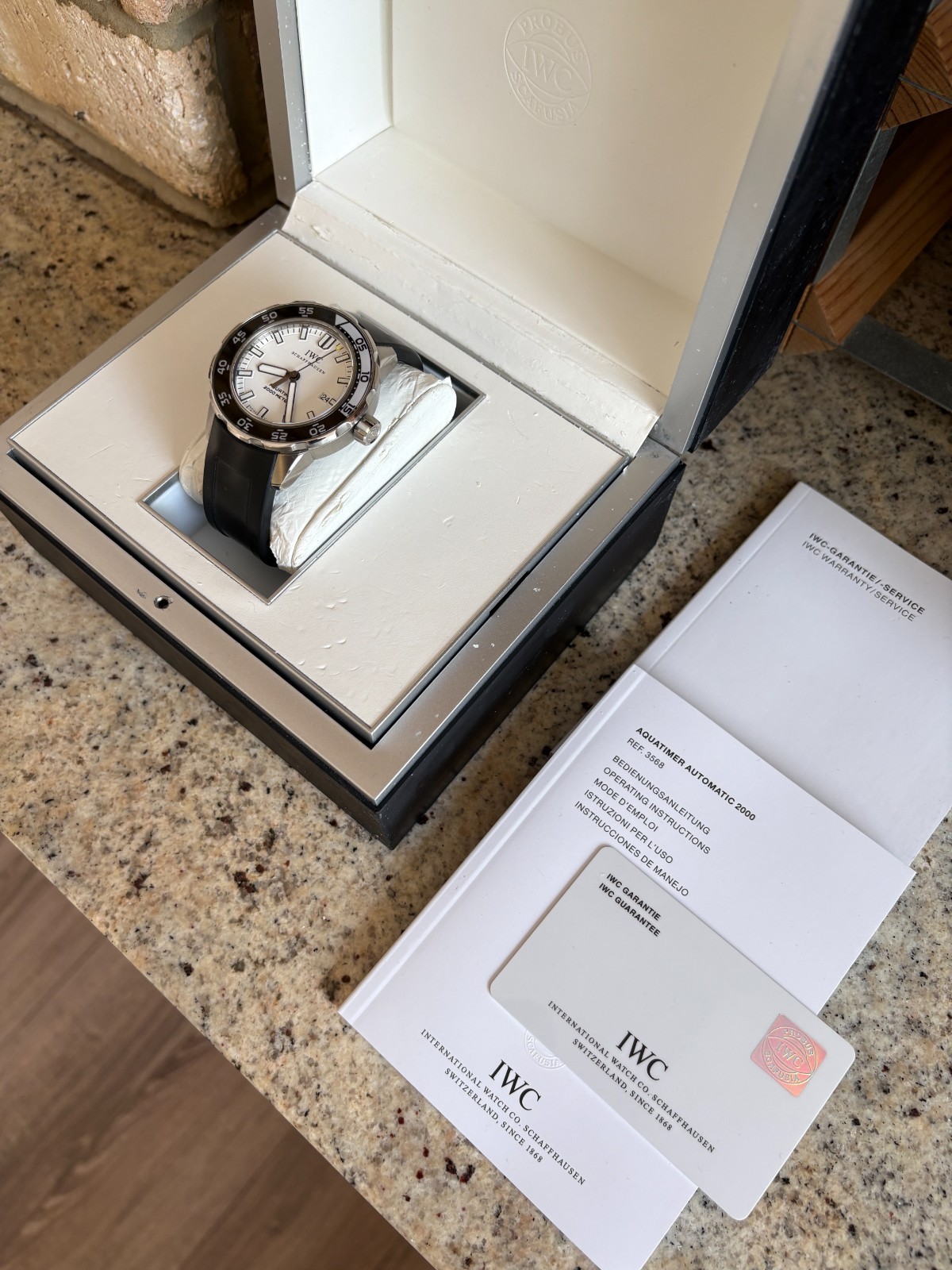 2012 IWC Aquatimer Automatic 2000 IW356806 – Great condition | Box & card