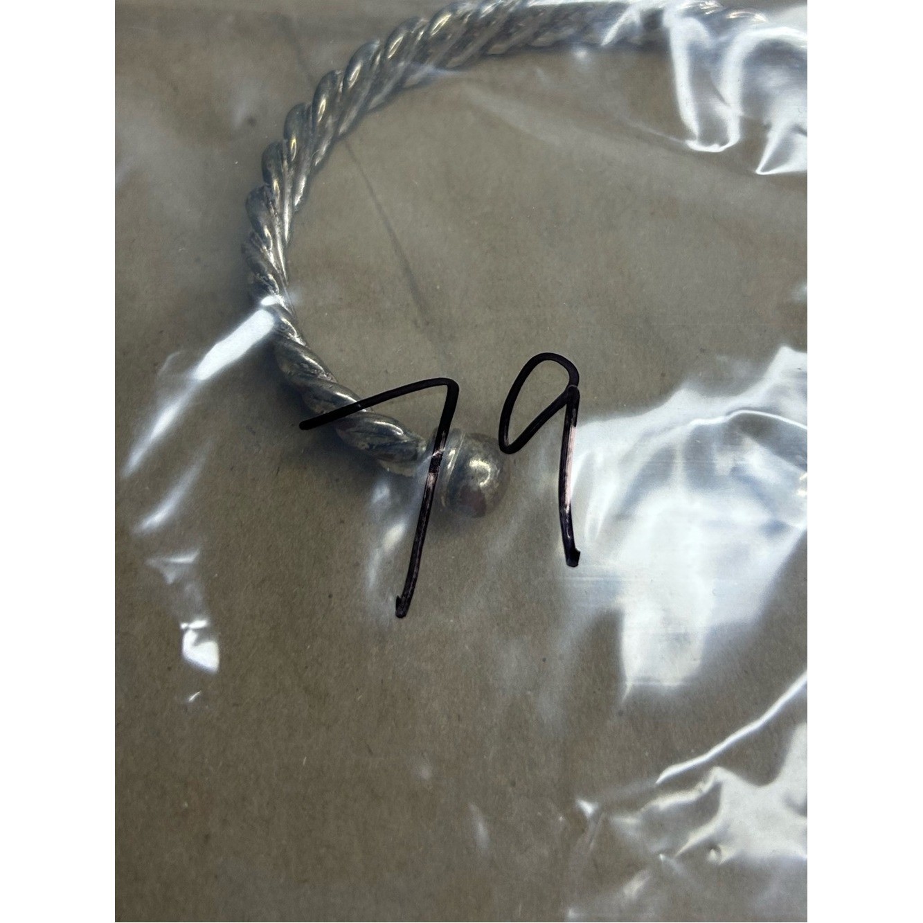 Sterling Silver Braided Cuff Bracelet